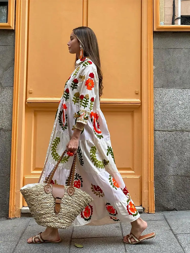 Gabriela Boutique Boho Summer Dress Premium Wardrobe Essential