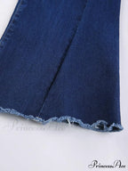 Classic Contrast Striped Frayed Modern Blanket Scarf - Coffee