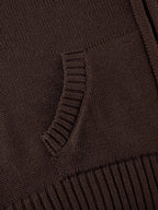 Classic Slim-Fit Ribbed Cardigan
