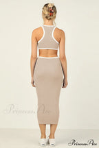 Claudia Elegant Midi Dress