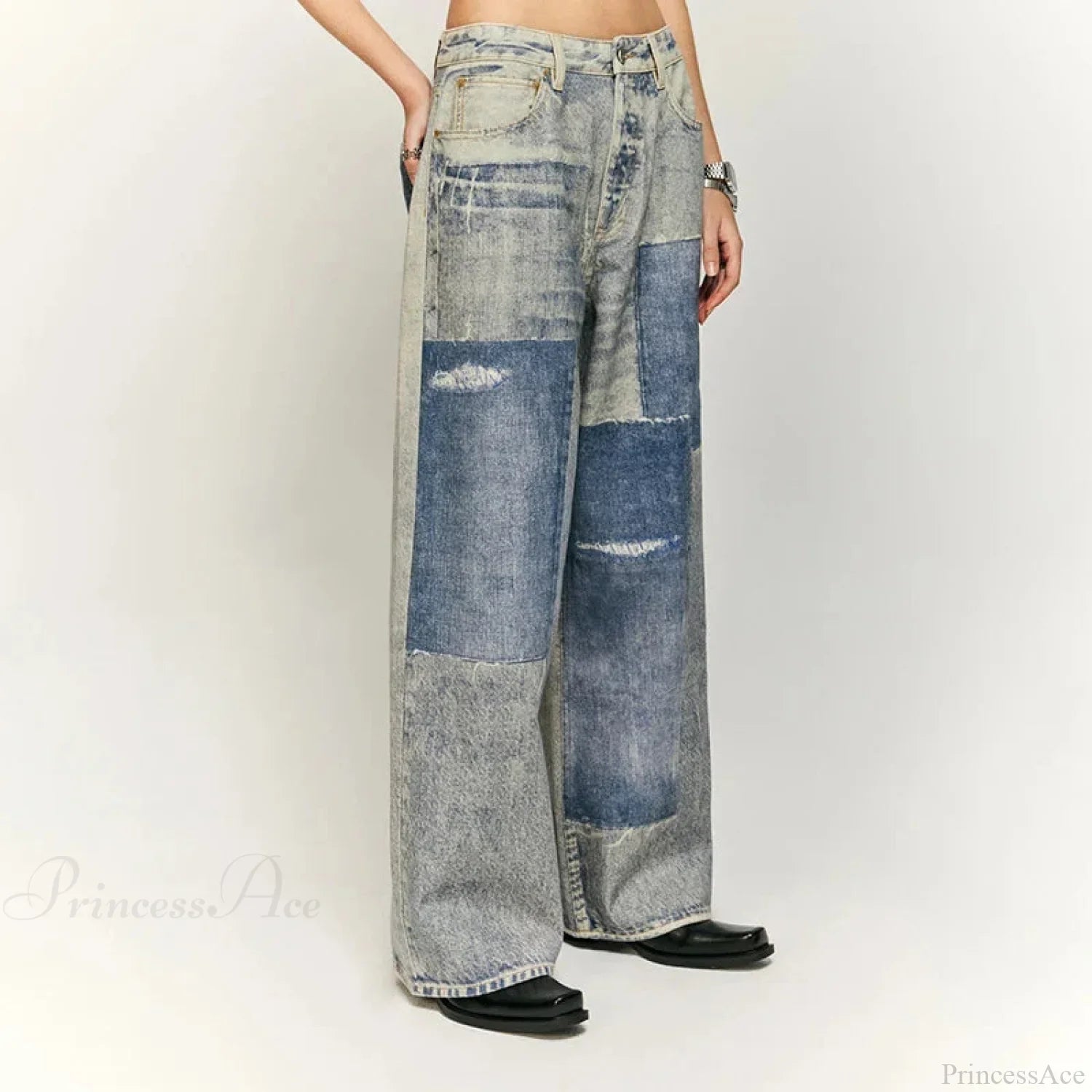 Cleansed Medieval Printed Urban Pant