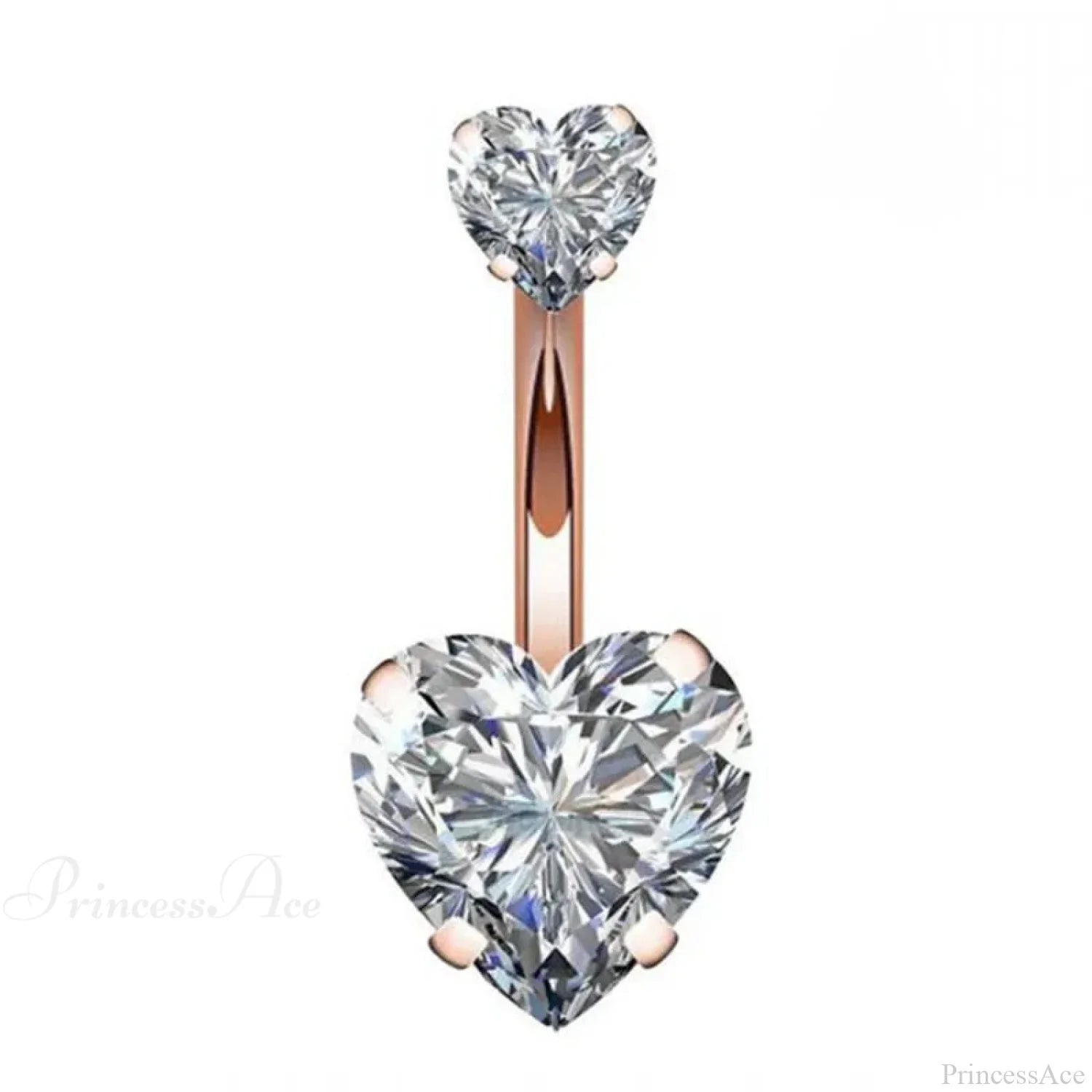 Clear Circular Medieval Surgical Belly Ring