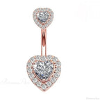 Clear Circular Medieval Surgical Belly Ring