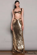 Cleopatra Two Stylish Piece Gown