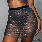 Halter Rhinestone Crop Tank Top