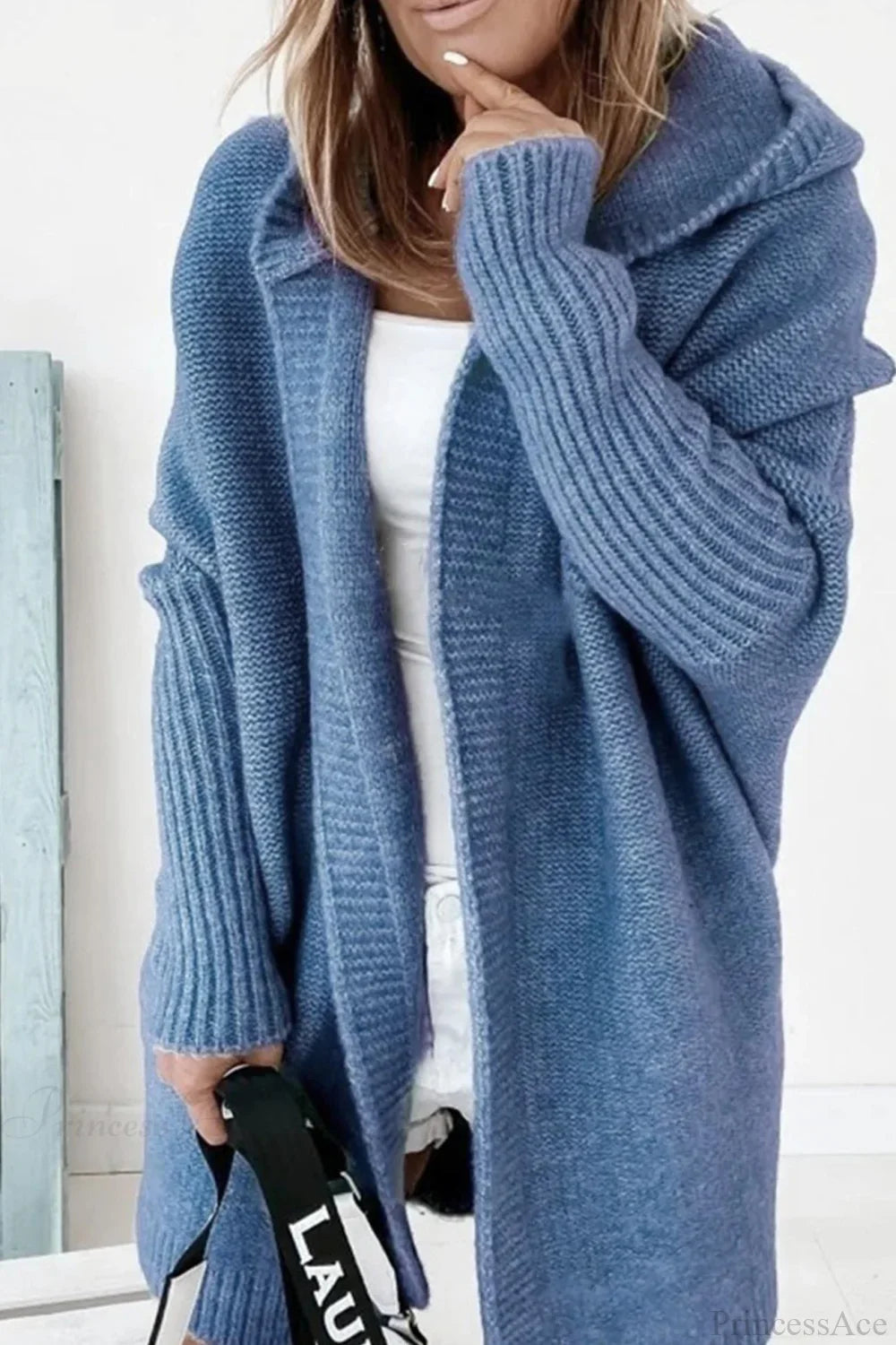 Color Block Knit Cardigan