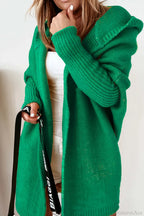 Color Block Knit Cardigan