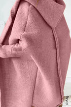 Color Block Knit Cardigan