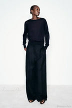 Color Contrasting Bow Bat Sleeve Cardigan