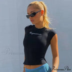 Compassionate Short-Sleeve Stylish Black Tee