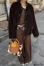 Corduroy Retro Jacket Coat