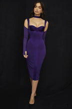 Corset Elegant Midi Dress