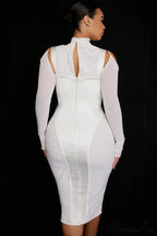 Corset Elegant Midi Dress