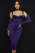 Corset Elegant Midi Dress