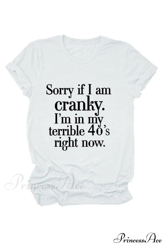 Cranky Patterned T-shirt