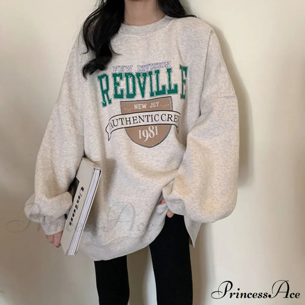 Crewneck Fashion Oversize Hoody Pullover