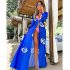 Crochet Kaftan Tunic Summer Beach Cover Up
