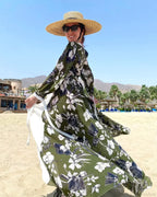 Crochet Kaftan Tunic Summer Beach Cover Up