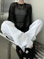Crochet Long Sleeve Trendy Maxi Cover Up