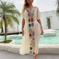 Crochet Women Beach Dress Cover Up