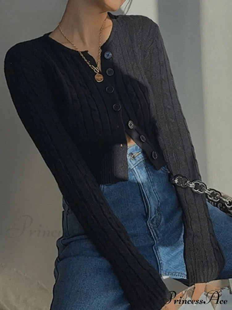Cropped Black Graceful Biker Jacket