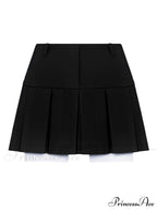 Cropped Blazer And Charming Pleated Mini Skirt Set