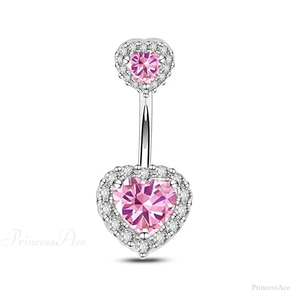 Crystal Dangle Gothic Belly Ring