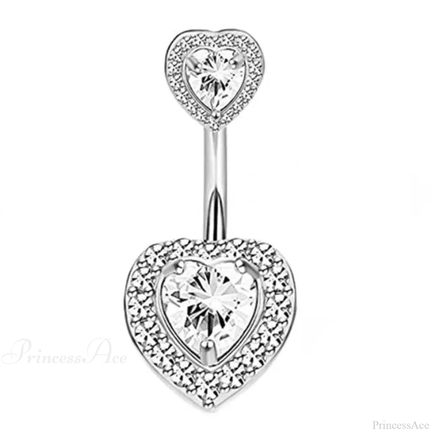 Crystal Dangle Gothic Belly Ring