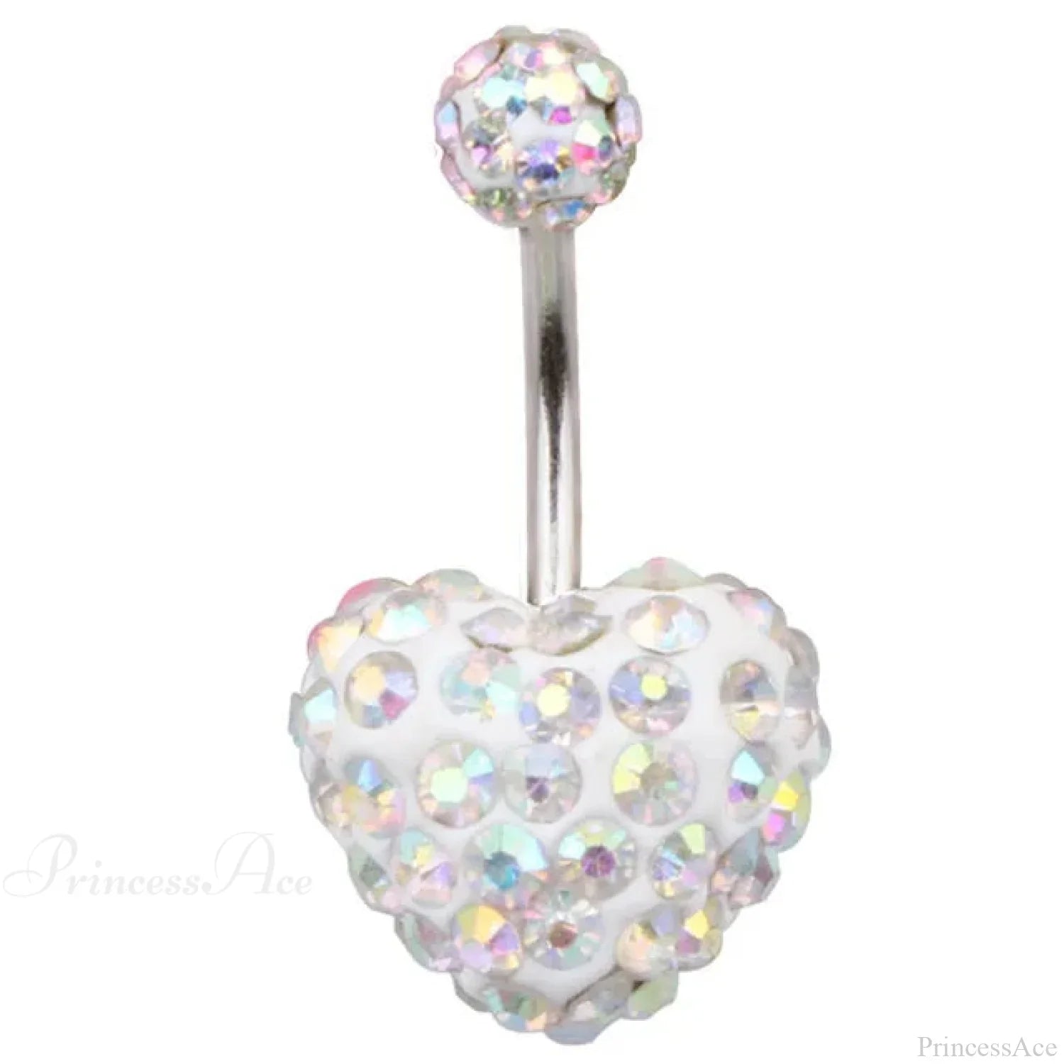 Crystal Dangle Gothic Belly Ring