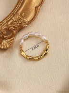 Cultured Pearl Decor Ring