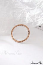 Custom Design Simple Three Pcs A Set Rings