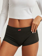 Cute Print Low Rise Lounge Short
