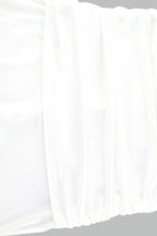 One Shoulder Corset Top High Waist Skirt Set