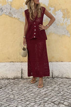 Siena Crochet Vest