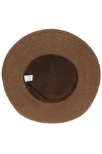 Pearl Embellished Beach Hat