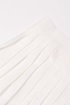 Round Neck Sleeveless Asymmetric Maxi Prom Dress