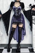 Fishtail Bodycon Gothic Dress