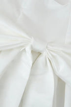 Bow Spaghetti Strap Party Cocktail Dress