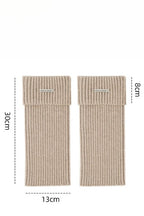 Chunky Knit Foldover Y2K Leg Warmers