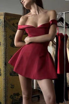 Strapless A Line Graduation Party Dress