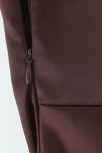 Square Neck Tie Waist Bodycon Mermaid Prom Dress