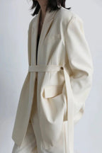 Solid Color Elegant Blazer