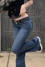 Elegant Women__ Flared Jean