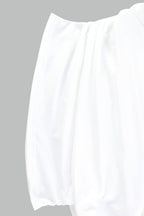 One Shoulder Corset Top High Waist Skirt Set