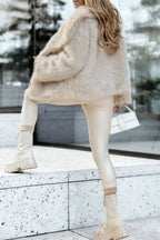 Short Bear Elegance fur coat