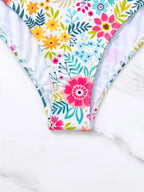 Blooming Meadow Square-Neck One-Piece Swimsuit