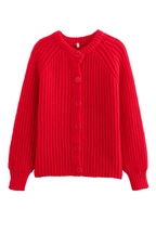 Solid Color Cardigan Long Sleeve Knitted Sweater Jacket