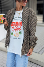 Oversized Bomber Jacket