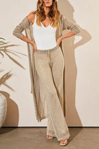 SHAMIRA SEMI SHEER ROBE