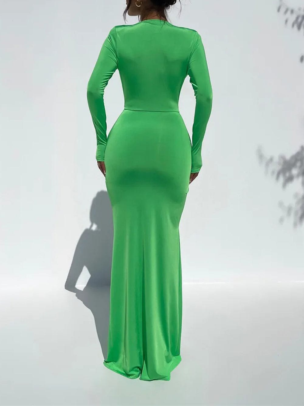 Daisy Bodycon Split Maxi Dress